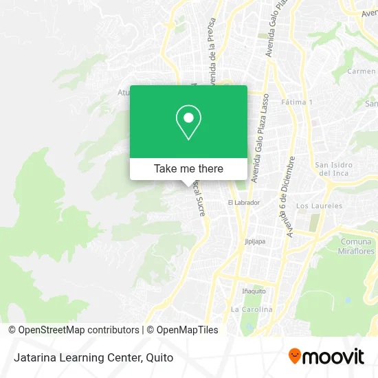 Jatarina Learning Center map