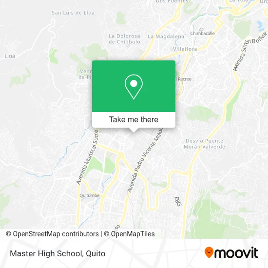 Master High School map