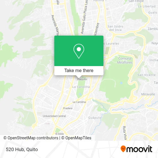 520 Hub map
