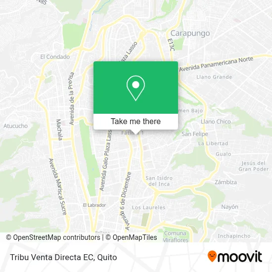 Tribu Venta Directa EC map