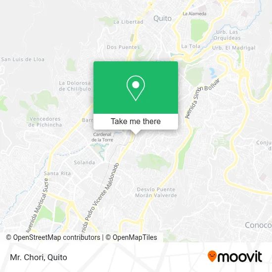 Mr. Chori map