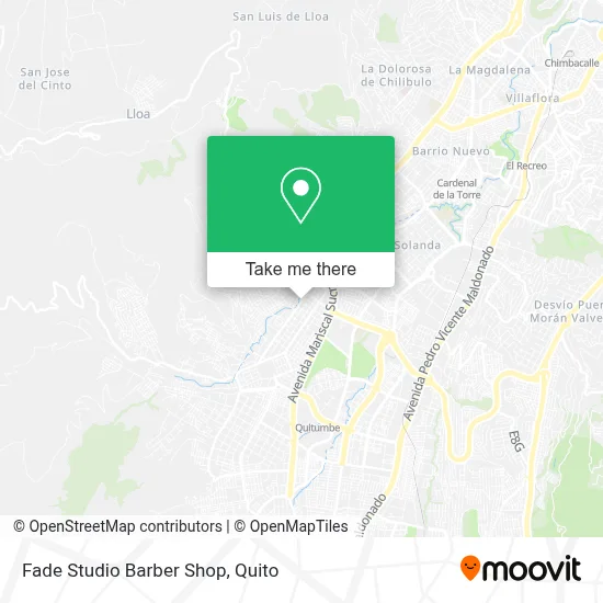 Fade Studio Barber Shop map