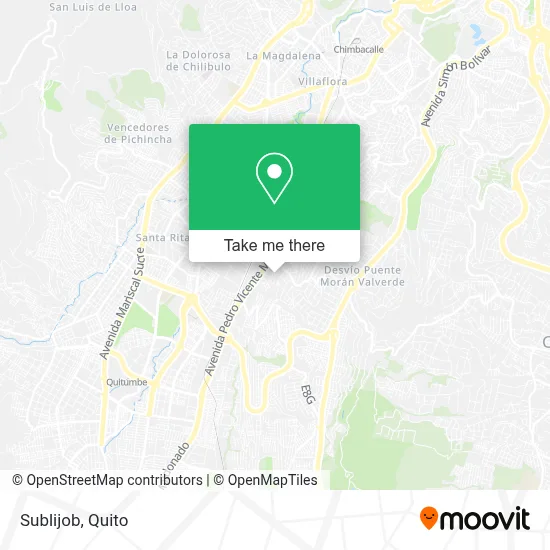Sublijob map
