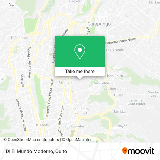 Dl El Mundo Moderno map