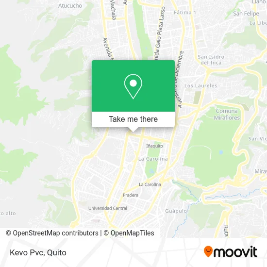 Kevo Pvc map