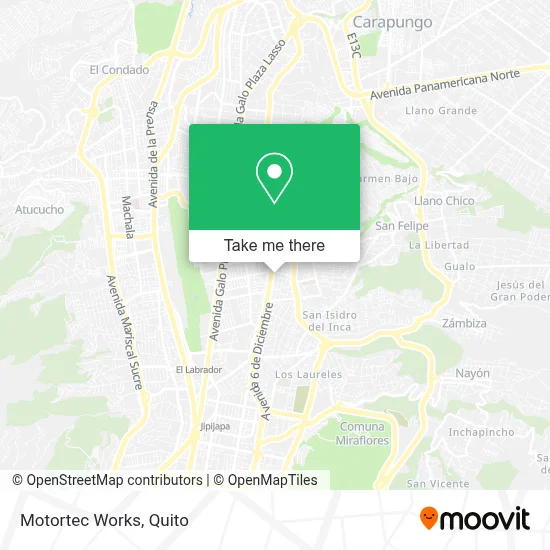 Motortec Works map