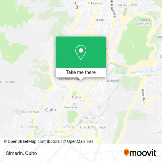 Simarin map