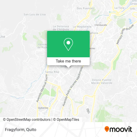 Fragyform map