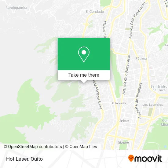 Hot Laser map