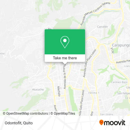 Odontofit map