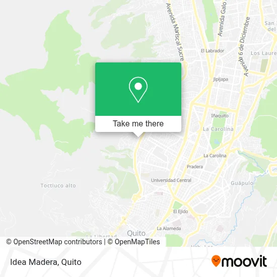 Idea Madera map