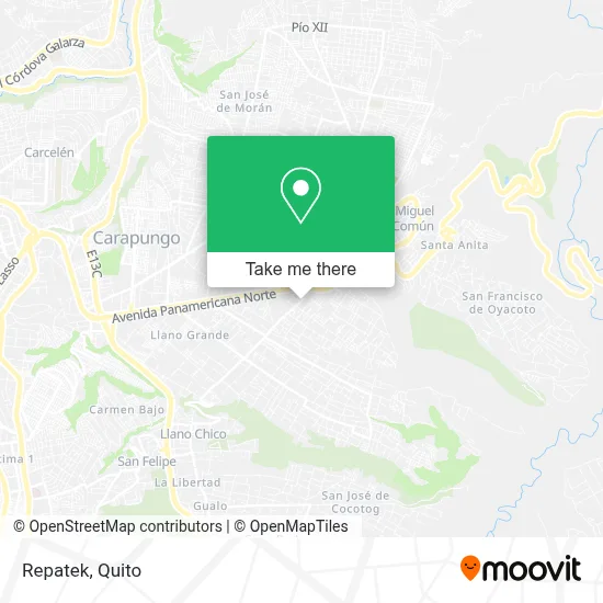Repatek map