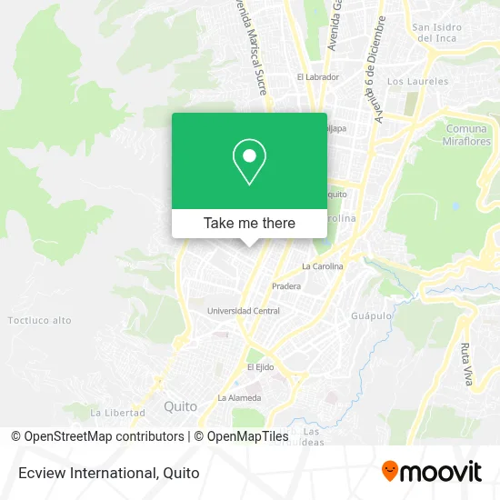 Ecview International map