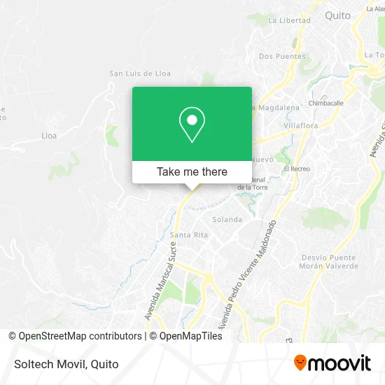 Soltech Movil map