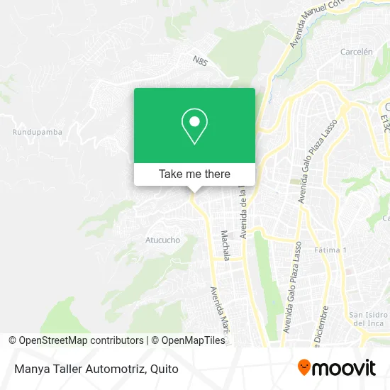 Manya Taller Automotriz map