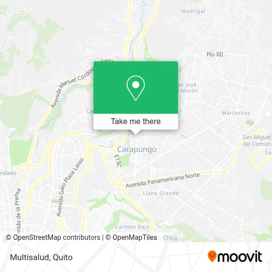 Multisalud map