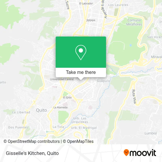 Gisselle's Kitchen map