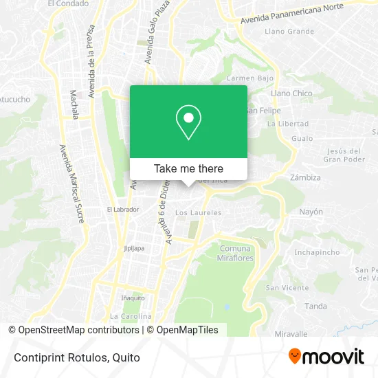 Contiprint Rotulos map