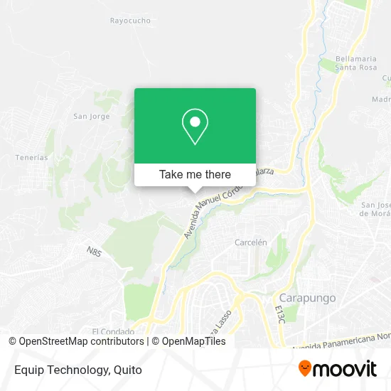 Equip Technology map