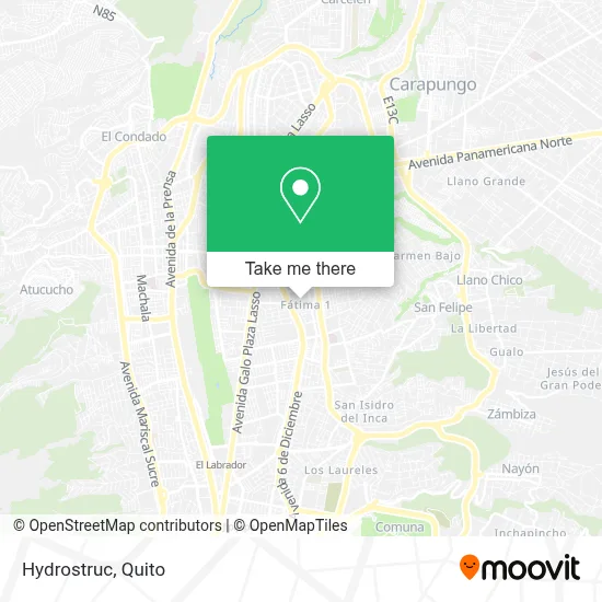 Hydrostruc map