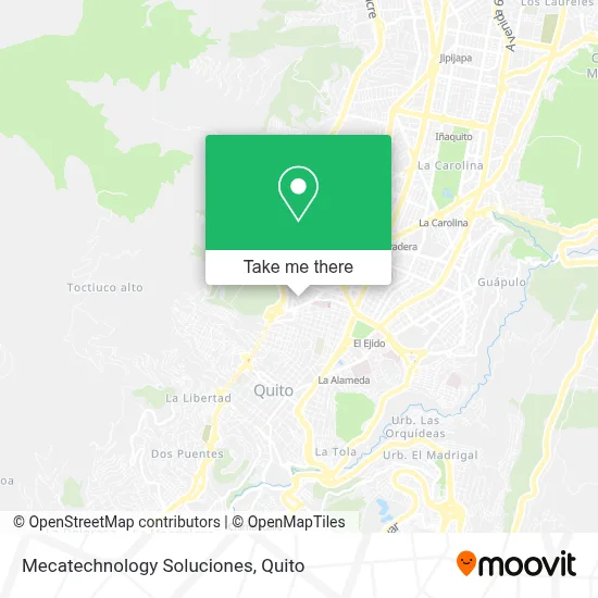 Mecatechnology Soluciones map