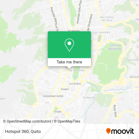 Hotspot 360 map