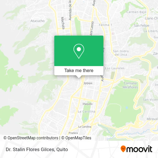Dr. Stalin Flores Gilces map