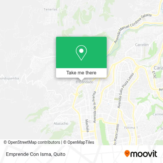 Emprende Con Isma map
