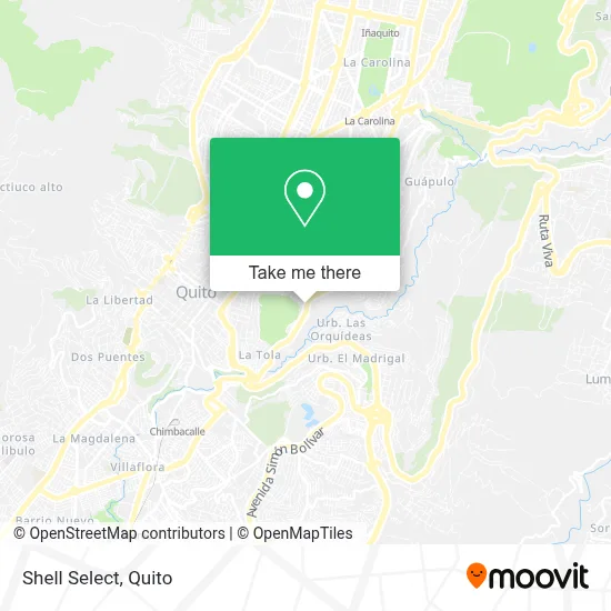 Shell Select map