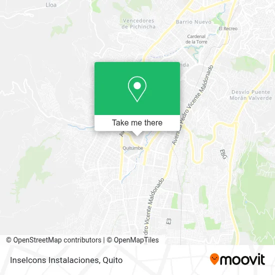 Inselcons Instalaciones map