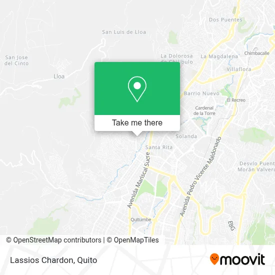 Lassios Chardon map