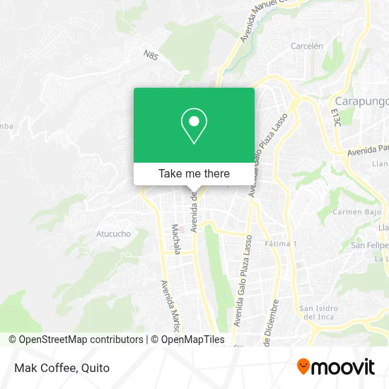 Mak Coffee map