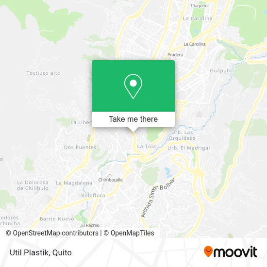 Util Plastik map