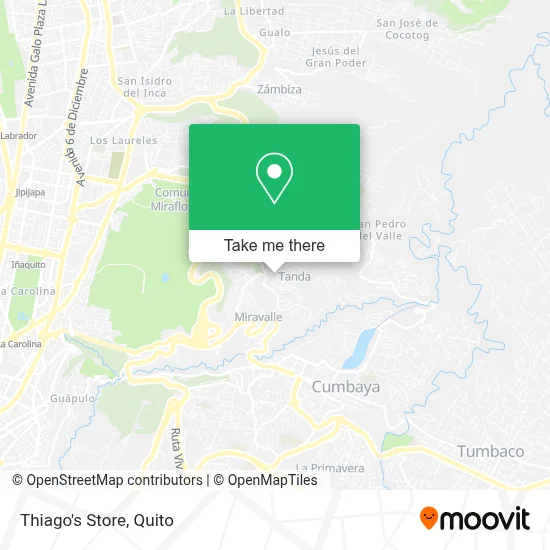 Thiago's Store map