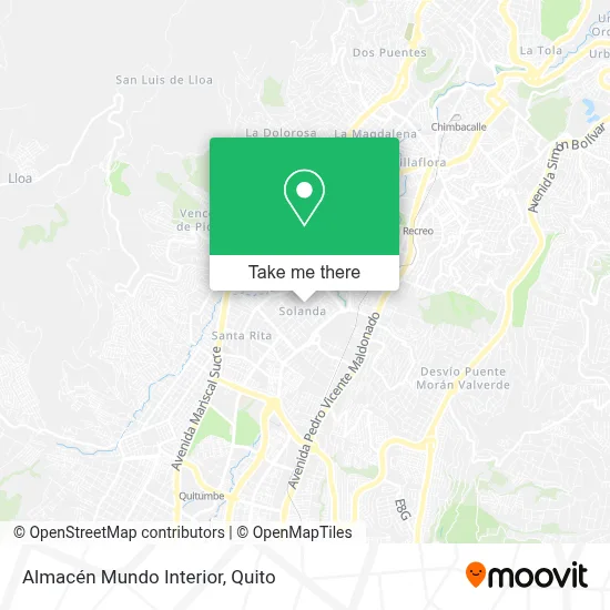 Almacén Mundo Interior map