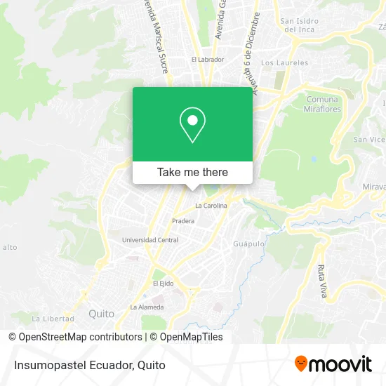 Insumopastel Ecuador map