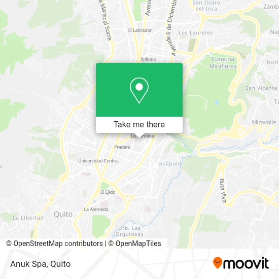 Anuk Spa map