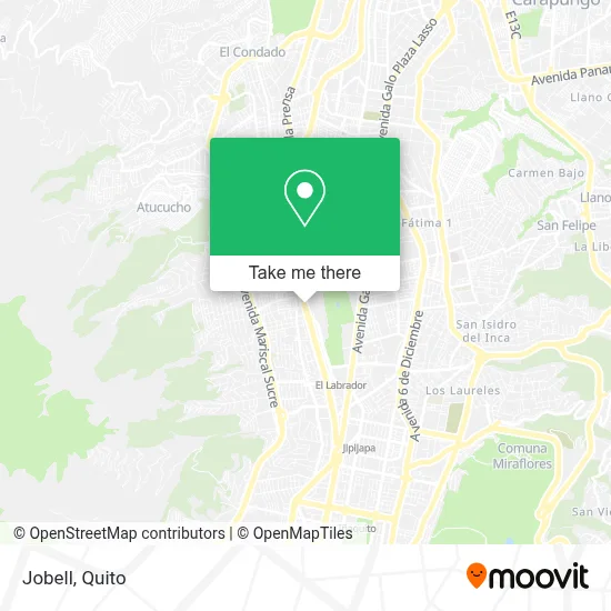 Jobell map