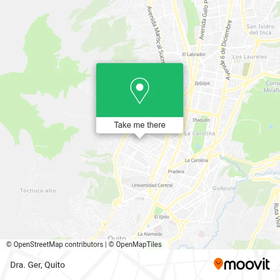 Dra. Ger map