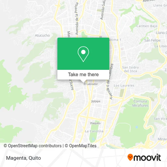 Magenta map