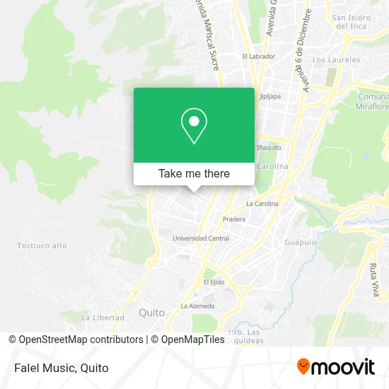 Falel Music map