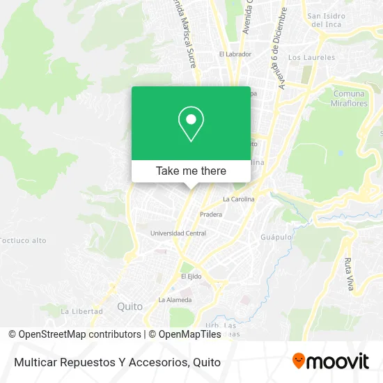 Multicar Repuestos Y Accesorios map