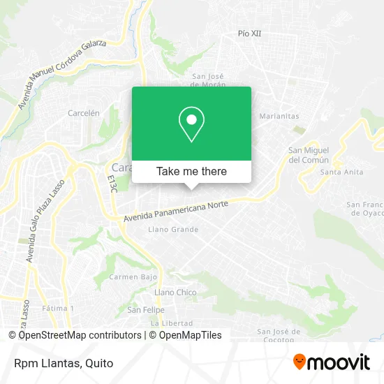 Rpm Llantas map