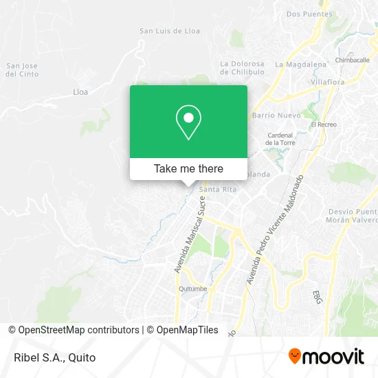Ribel S.A. map