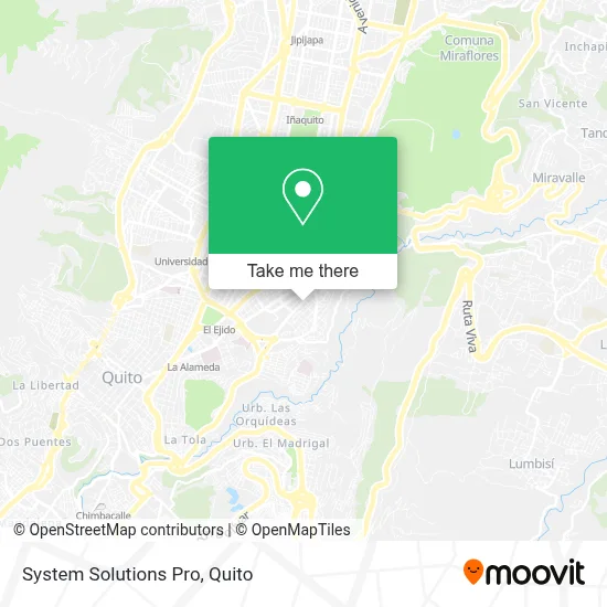 System Solutions Pro map