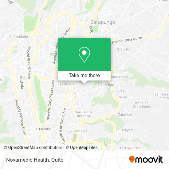 Novamedic Health map