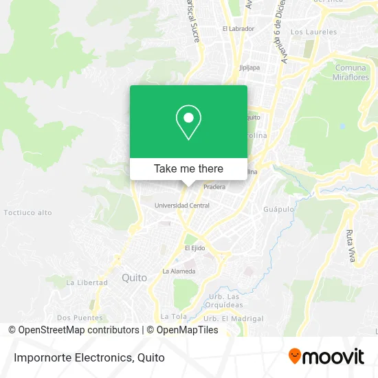 Impornorte Electronics map