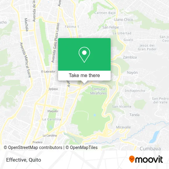 Effective map