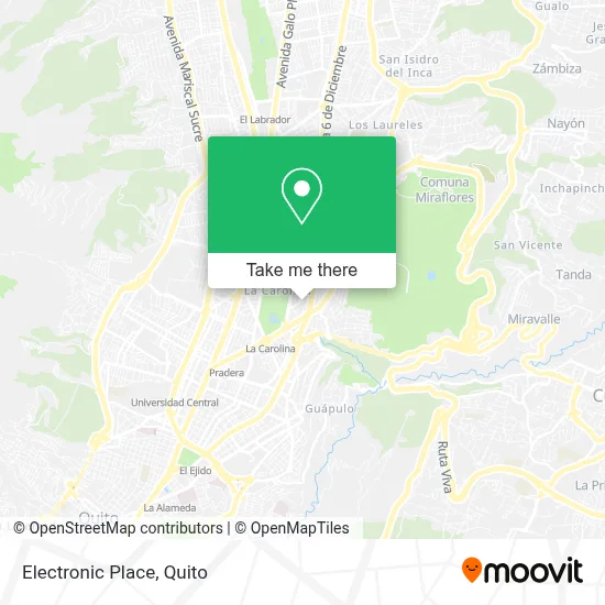 Electronic Place map