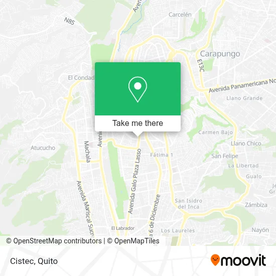 Cistec map